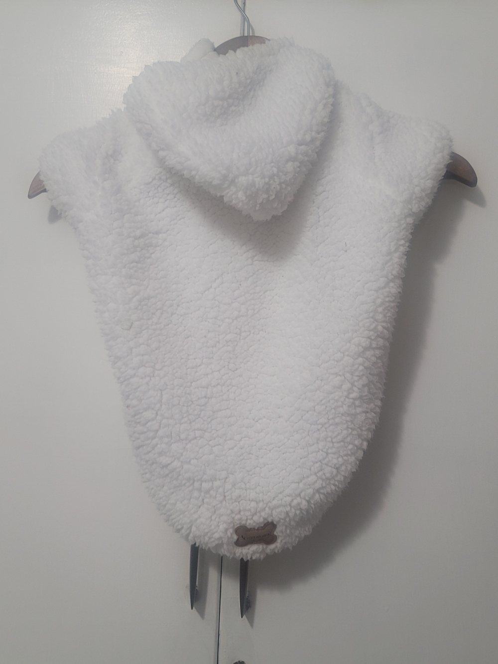 Koolaburra By Ugg  White Sherpa Hooded Pullover Dog Outfit